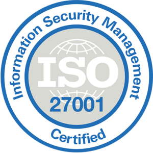 ISO 27001 logo van AUmatics